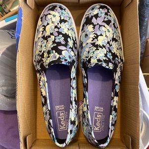 Keds Dream foam floral platform slide on shoes